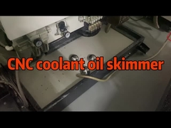การกําจัดน้ํามันและการกําจัดเชื้อ ด้วยเครื่องจักร CNC Skimmer น้ํามันสําหรับการตัดเหลว