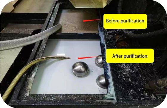 เครื่องมือเครื่องจักร CNC สกิมเมอร์น้ํามันลอย ล้างโอโซน Sterilization